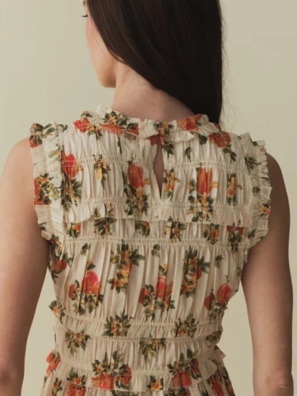 Dôen Martha Dress in Orangerie Floral - Size Small - Picture 5 of 13